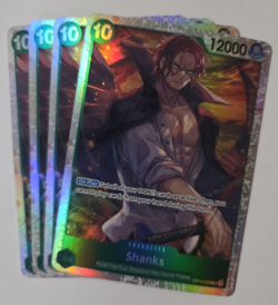 Shanks Playset - OP13-028 x4 - Carrying On His Will - One Piece TCG - English - Image 1