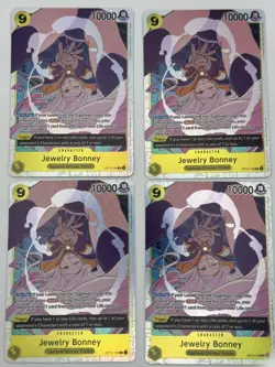 One Piece TCG OP13-108 Jewelry Bonney SR X4 Playset English NM - Image 1