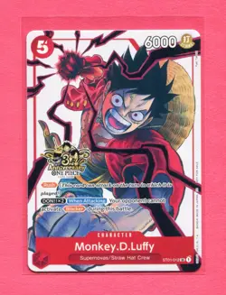 Monkey.D.Luffy ST01-012 3rd Anniversary - GRADEABLE - - Image 1