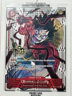Monkey.D.Luffy ST01-012 3rd Anniversary - GRADEABLE - - Image 4