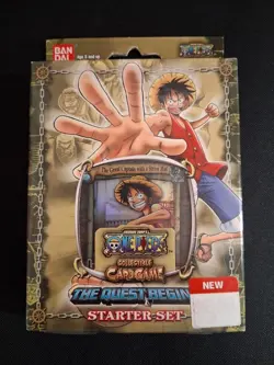 2005 ONE PIECE CCG: The Quest Begins Starter Deck - New, Factory Sealed - Image 1