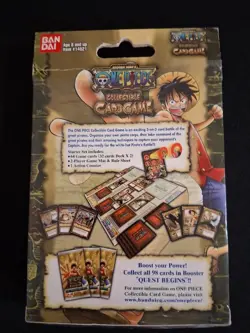 2005 ONE PIECE CCG: The Quest Begins Starter Deck - New, Factory Sealed - Image 2