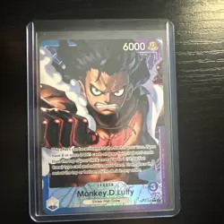 Monkey.D.Luffy (040) (Alternate Art) OP11-040 A Fist of Divine Speed Foil - Image 1