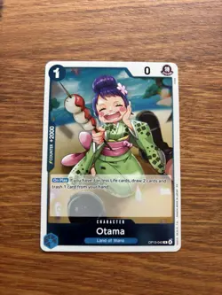 Otama OP13-043 Foil English Rare One Piece TCG Card Game - Image 1