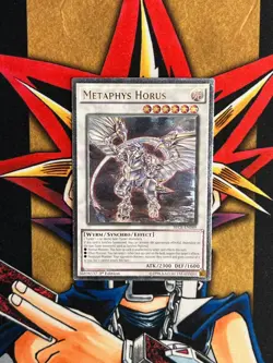 SECE-EN049 Metaphys Horus Ultimate Rare 1st Edition MP+ Yugioh Card - Image 1