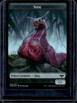 2021 Magic The Gathering MTG Wizards of the Coast Slug T Foil #006/021 - Image 1