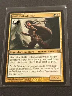 Time Spiral Saffi Eriksdotter MTG Magic the Gathering LP - Image 1