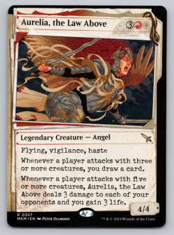 Aurelia, the Law Above Showcase - Murders at Karlov Manor MTG - Image 1