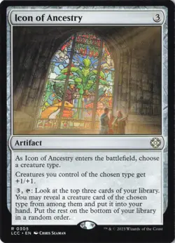 Icon of Ancestry R Commander: The Lost Caverns of Ixalan 305 Near Mint - Image 1