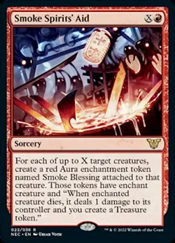 Smoke Spirits' Aid [Kamigawa: Neon Dynasty Commander] Magic MTG - Image 1