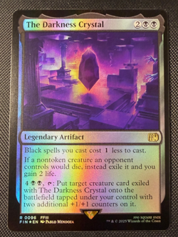 MTG The Darkness Crystal Foil R 0096 Final Fantasy NM - Image 1
