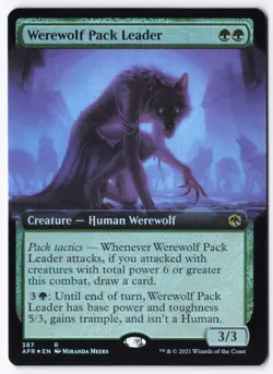 Werewolf Pack Leader (Extended Art) R Adventures in the Forgotten Realms 387 NM - Image 1
