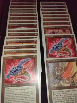 26 MTG 4TH Edition ARTIFACTS - NM- FOURTH EDITION - Image 1