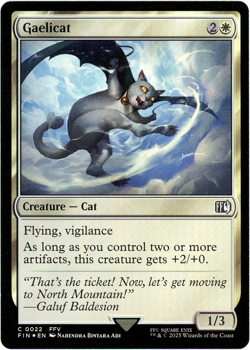 Gaelicat (Foil) - 0022 - Final Fantasy - MTG - NM/M - Image 1