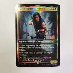 NM Foil Daryl, Hunter of Walkers Secret Lair Drop Series Walking Dead MTG - Image 1