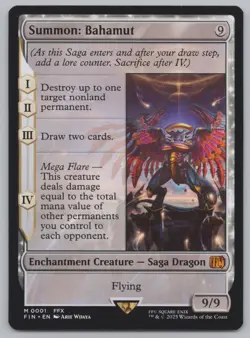 MTG Final Fantasy - Summon: Bahamut #1 -i446 - Image 1