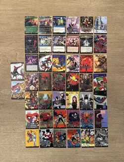2025 MTG Marvel Spider-Man MYTHIC Lot of 44 Cards - Image 1