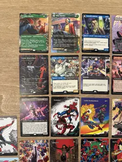 2025 MTG Marvel Spider-Man MYTHIC Lot of 44 Cards - Image 2