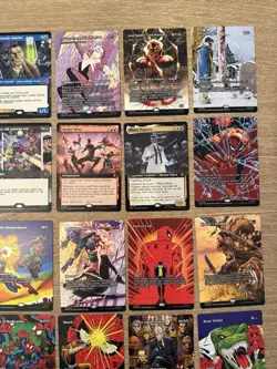 2025 MTG Marvel Spider-Man MYTHIC Lot of 44 Cards - Image 3