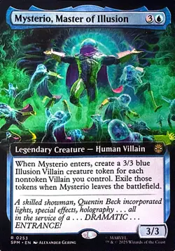 Mysterio, Master of Illusion (Extended Art) Non- Foil R Marvel's Spider-Man 253 - Image 1