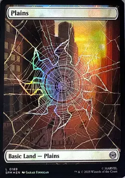 Plains (0189) Foil L Marvel's Spider-Man 189 NM - Image 1