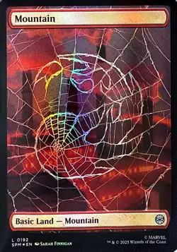Mountain (0192) Foil L Marvel's Spider-Man 192 NM - Image 1