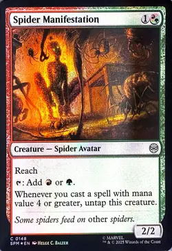 Spider Manifestation Foil C Marvel's Spider-Man 148 NM - Image 1