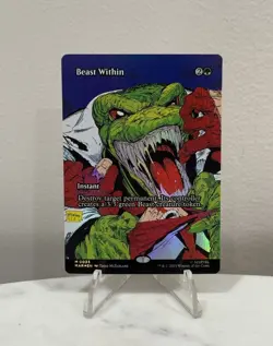 2025 MTG Marvel Spider-Man Beast Within M 0033 FOIL BORDERLESS - Image 1