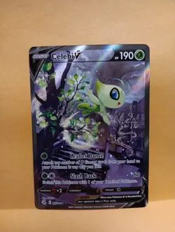Celebi V (245/264) [Sword & Shield: Fusion Strike] Near Mint Holofoil 1x Pokemon - Image 1