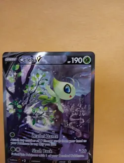 Celebi V (245/264) [Sword & Shield: Fusion Strike] Near Mint Holofoil 1x Pokemon - Image 4