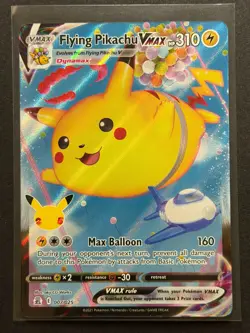 Flying Pikachu Vmax 007/025 2021 Pokemon Celebrations TCG - Image 1