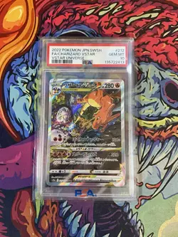2022 POKEMON JPN SWORD & SHIELD VSTAR UNIVERSE FULL ART/CHARIZARD VSTAR PSA 10 - Image 1
