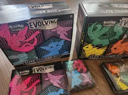 EMPTY - Pokemon TCG Evolving Skies ETB Pair - NO Packs Or Cards Display Only - Image 4