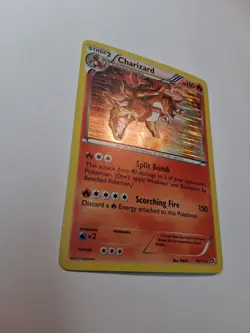 Pokemon Charizard Legendary Treasures 19/113 Reverse Holo Rare English TCG Card - Image 3