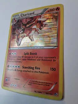 Pokemon Charizard Legendary Treasures 19/113 Reverse Holo Rare English TCG Card - Image 4