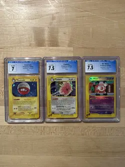 Lot of 11 Ereader Pokemon Cards CGC Graded (WOTC) - Image 2