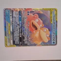 Pokemon Slowpoke & Psyduck GX TAG TEAM Ultra Rare Holo 35/236 250HP Sm-Unified . - Image 2