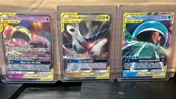 Latias & Latios GX 113/181 NM Sun & Moon Team Up Holo Pokemon TCG - Image 1