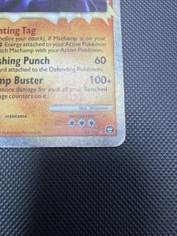 Machamp Prime 95/102 HGSS Triumphant Ultra Rare Pokemon Card HP - Image 3