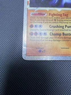 Machamp Prime 95/102 HGSS Triumphant Ultra Rare Pokemon Card HP - Image 4