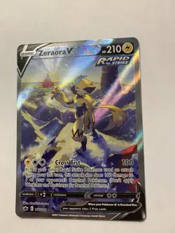 Pokemon TCG Zeraora v Chilling Reign Alternate Art, Card 166/198 - Image 1