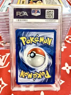 (WORST PSA 10) PSA Grade Error Blaines 1st Edition 2000 Pokemon Card - Image 2