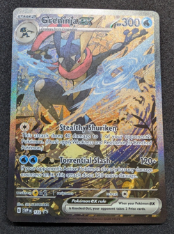 Pokemon TCG Greninja EX 132 Scarlet & Violet Promo Holo NM/M - Image 1