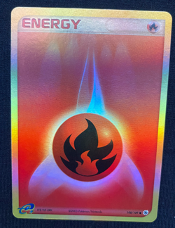 Fire Energy 108/109 - Reverse Holo - Ex Ruby & Sapphire Pokemon Card (NM/LP) - Image 1