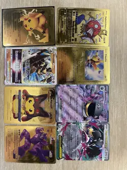 Lot of 37 Rare Pokemon Cards - Gold Foil, Holos, Charizards, Yveltal, and More - Image 4