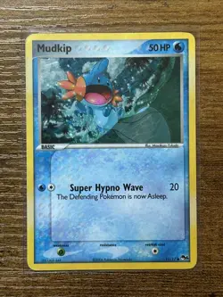 Pokemon MUDKIP 11/17 POP SERIES 4 Rare Holo 2006 Excellent Condition - Image 1