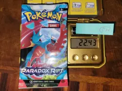 22.43g Paradox Rift Pokemon Booster Pack - Sealed #652 - Image 1