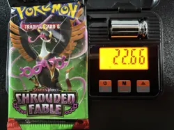 Pokemon Shrouded Fable Booster Pack Sealed 22.66g 3.67mm - Image 1