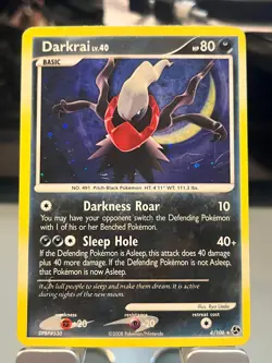 Pokemon TCG - Darkrai Holo 4/106 D/P Great Encounters - HP - Image 1