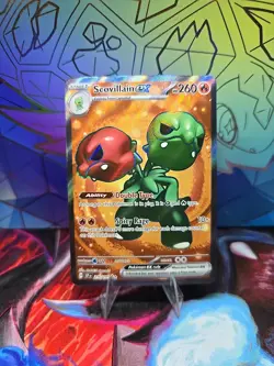 Pokemon Surging Sparks Scovillian EX Double Rare Holo Card 216/191 - Image 1